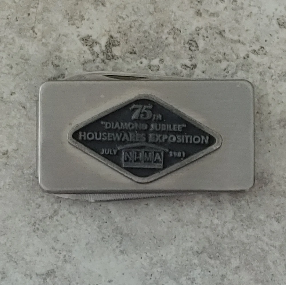 Vintage Money Clip With Knife and File